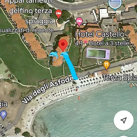 Lägenhet Delfini Terza Golfo Aranci